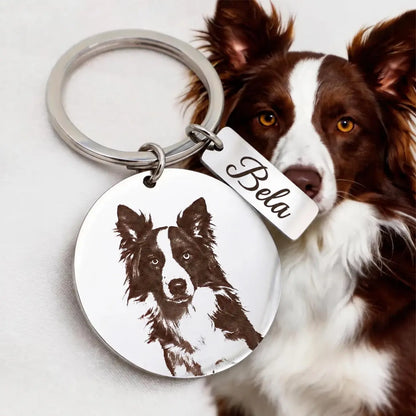 Chaveiro Retrato do Meu Pet – Foto Personalizada