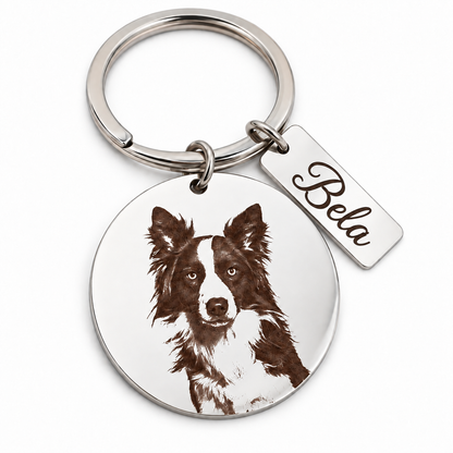 Chaveiro Retrato do Meu Pet – Foto Personalizada