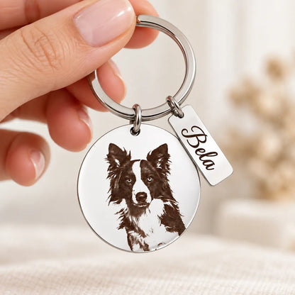 Chaveiro Retrato do Meu Pet – Foto Personalizada