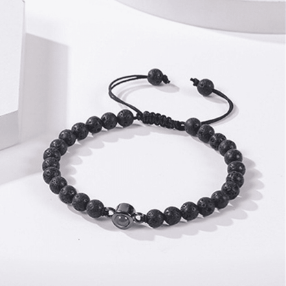 Pulseira Memórias em Pedra Vulcânica - Uniquale
