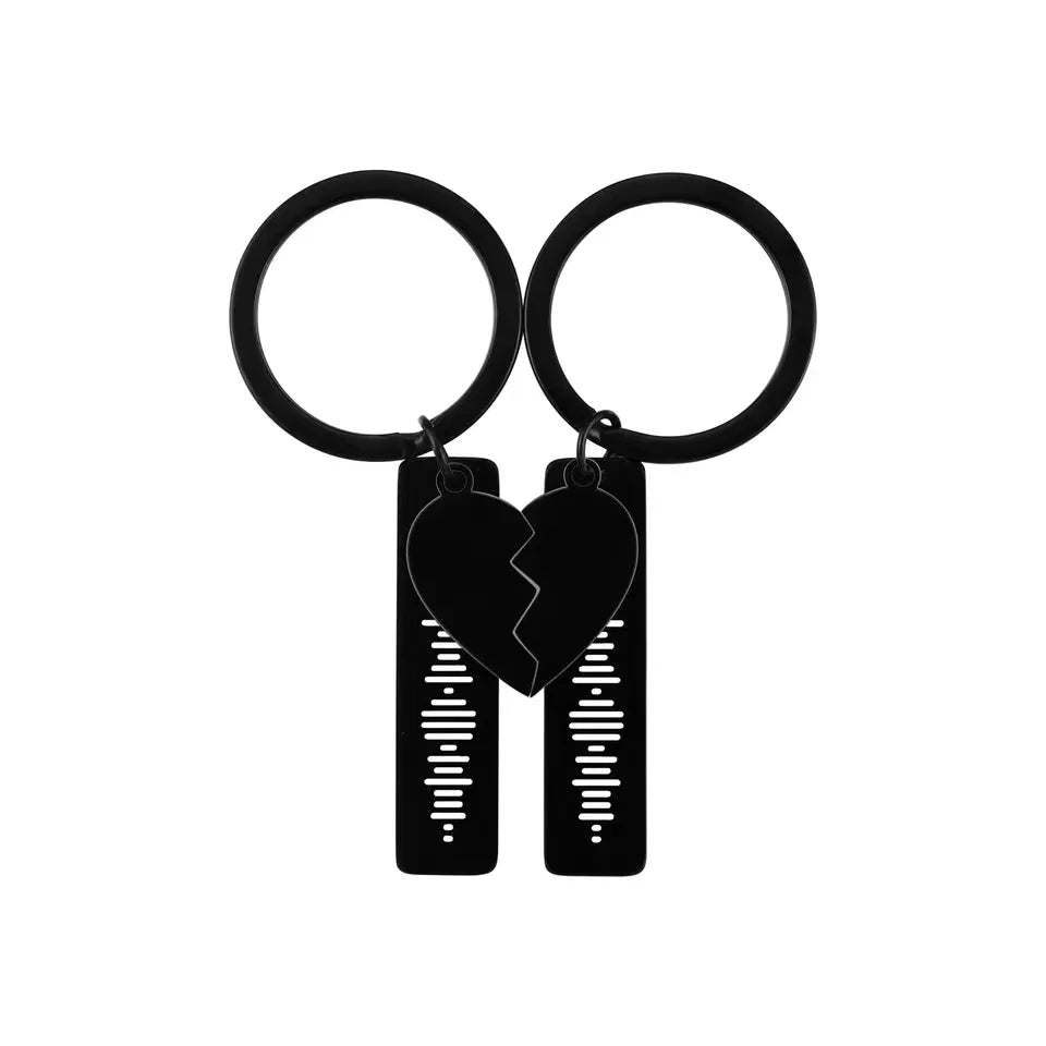 Chaveiro Spotify Corações Conectados