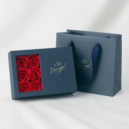 Caixa com Rosas