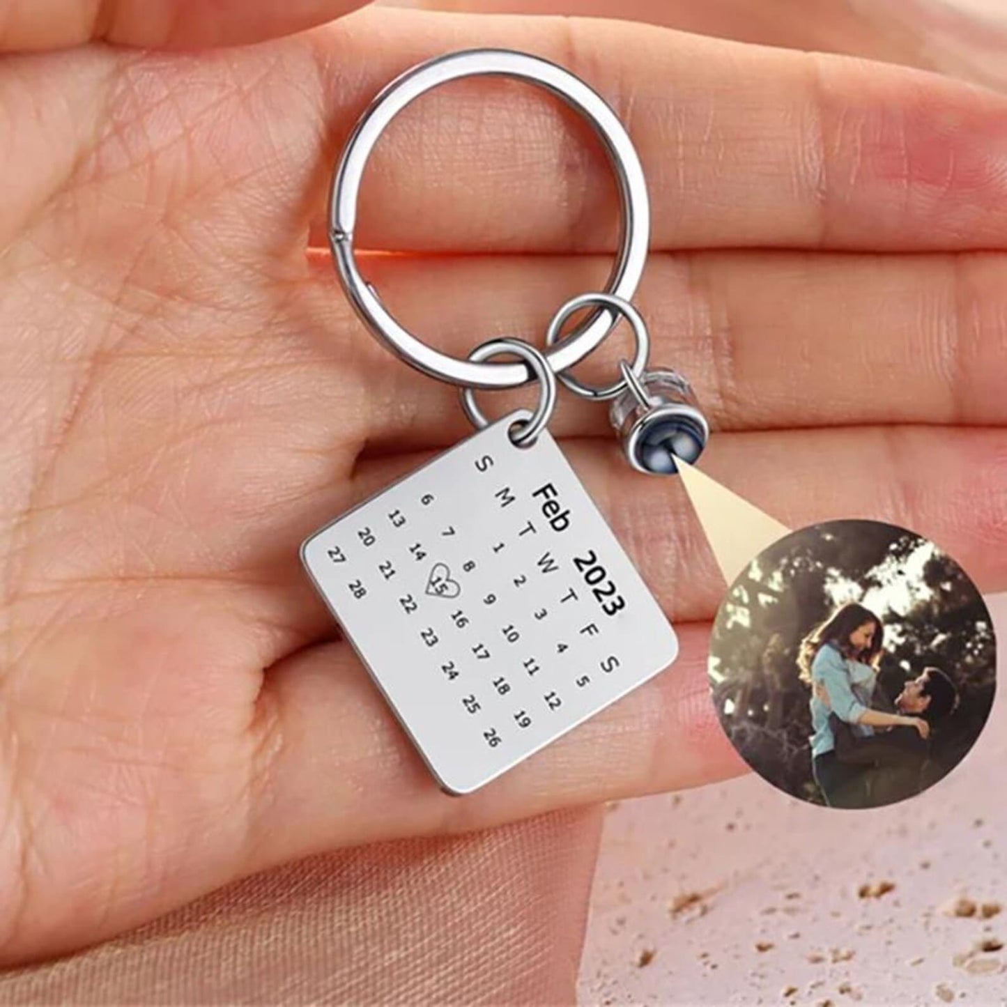 Chaveiro Data Especial com Foto