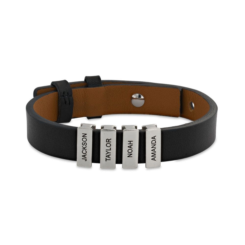 Pulseira Masculina em Couro Essential - Uniquale