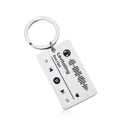 Chaveiro Spotify Quadrado - Uniquale