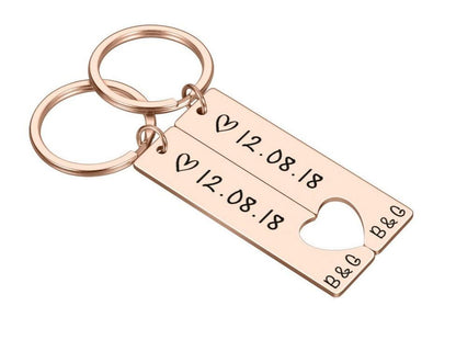 Chaveiro Barra com Data Personalizada - Uniquale