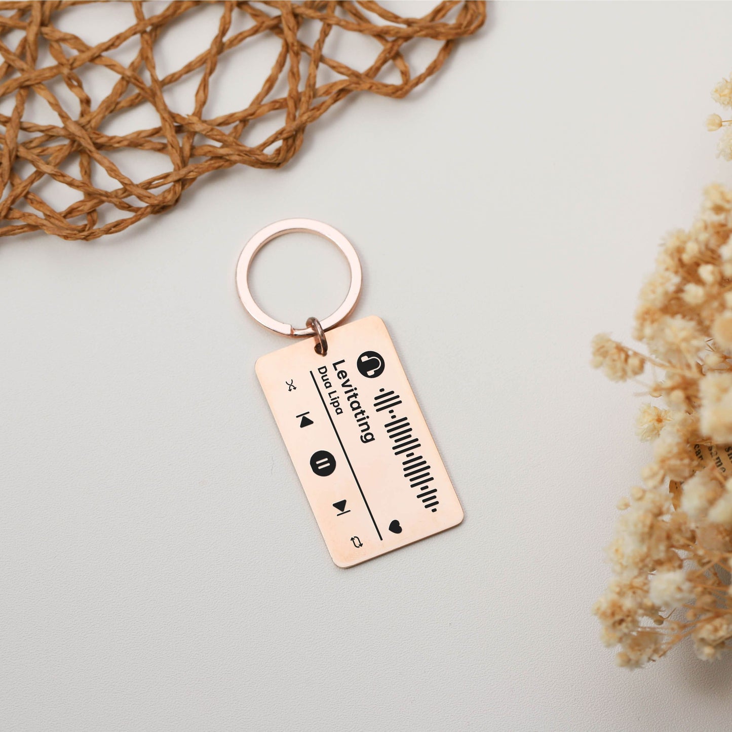 Chaveiro Spotify Quadrado - Uniquale