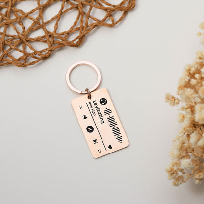 Chaveiro Spotify Quadrado - Uniquale