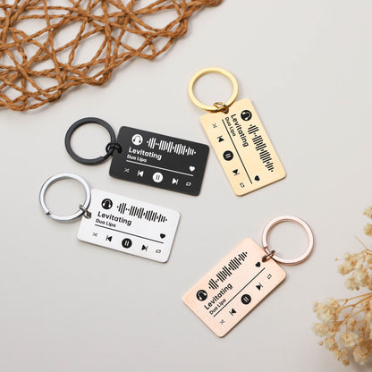 Chaveiro Spotify Quadrado - Uniquale