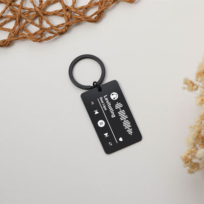 Chaveiro Spotify Quadrado - Uniquale